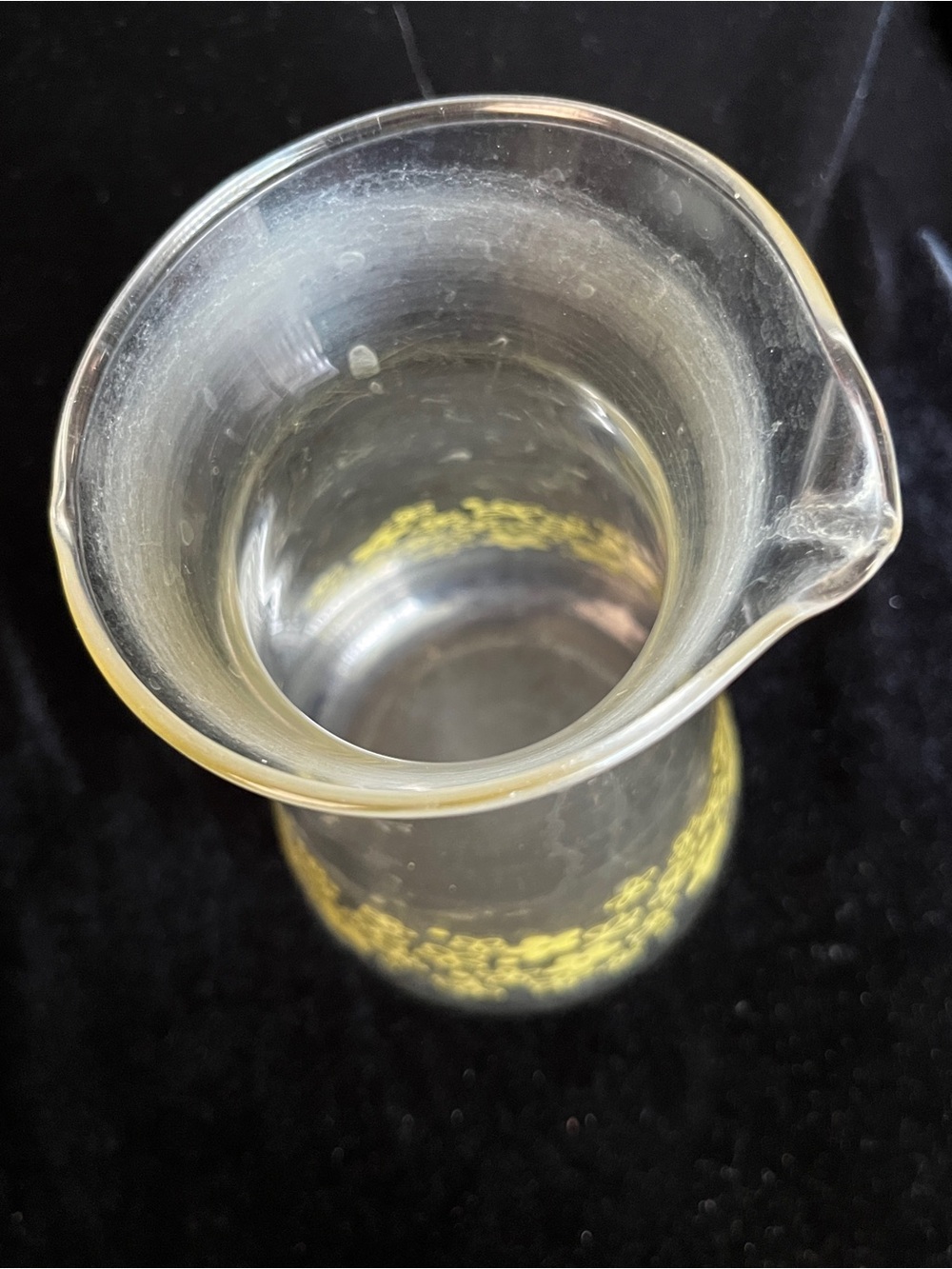 Vintage PYREX Crazy Daisy Spring Blossom Juice Carafe NO LID - Picture 3 of 8